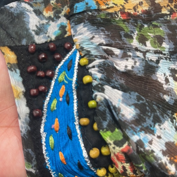 Antik Batik mini dress. Stunning bohemian dress Size Small - Picture 14 of 16